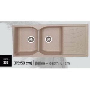 Νεροχύτης Γρανίτης συνθετικός