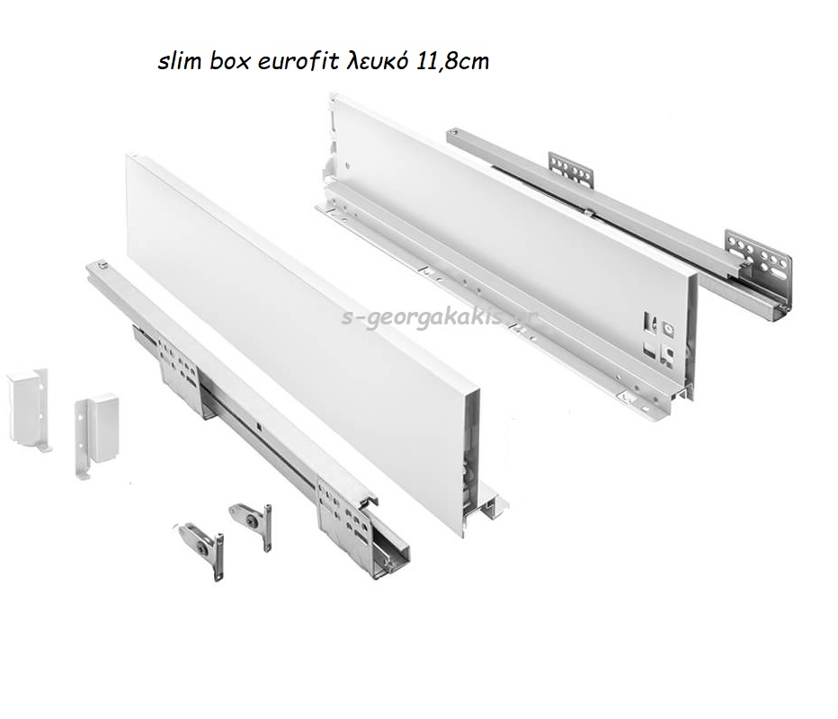 slim box eurofit λευκό 11,8cm