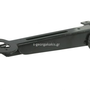 Σπαστή γωνία 28,5 cm μαύρη.