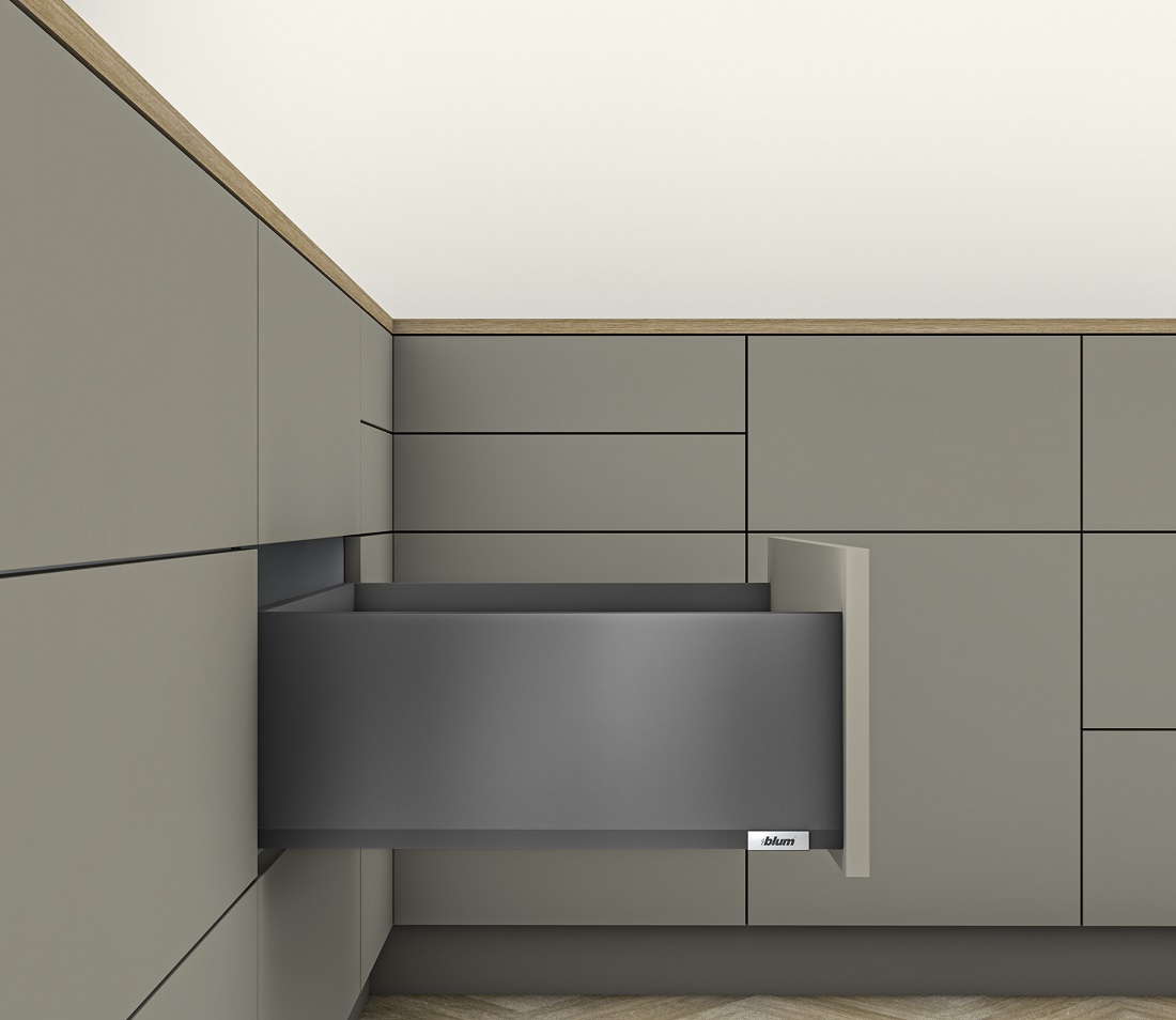 MERIVOBOX OG E Συρτάρι με φρένο merivobox E 209mm