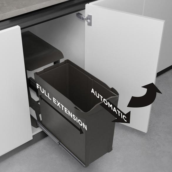 Κάδος 245 1 Κάδος συρόμενος αυτόματος