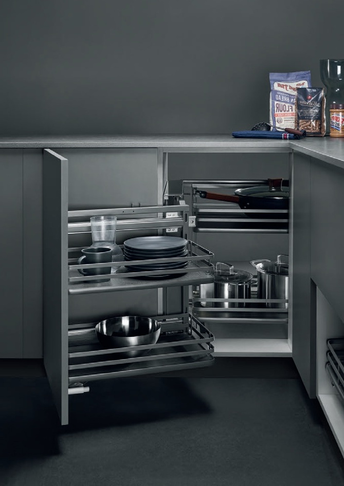 EUROFIT MAGIC CORNER ΑΝΘΡΑΚΙ ΑΡΙΣΤΕΡΟ