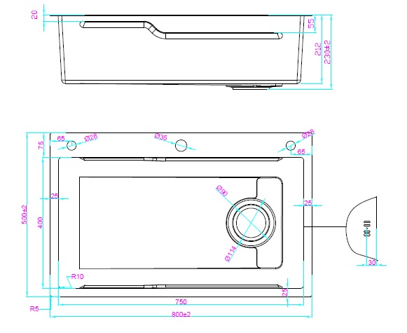 ΣΧΕΔΙΟ ΝΕΡΟΧΥΤΗΣ 304 ΧΩΡΙΣ ΜΠΑΤΑΡΙΑ