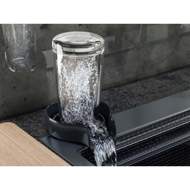 ΙΝΟΧ 108045 GLASS 80x45cm-multi-black-komple-me-aytomath-balbida